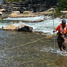 photo of Horsefly Regional Emergency Spillway