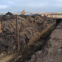 photo of Michichi Solar Farm construction site