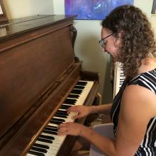 heather houghton at her piano