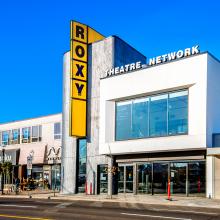 A photo of the Roxy Theater renovated