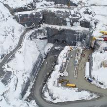 innovative anti-avalanche barriers installed on romaine 4 hydroelectric complex