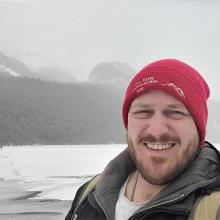 portrait of Samuel Corriveau, Project Manager - Geotechnics at Englobe
