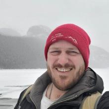 portrait of Samuel Corriveau, Project Manager - Geotechnics at Englobe