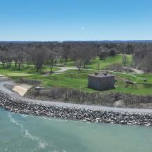 view of Niagara-on-the-Lake shoreline project