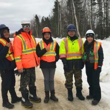 photo of young Indigenous participating in BEAHR training program