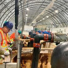 photo of young Indigenous participating in BEAHR training program