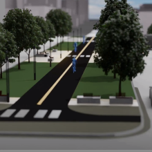 project design of the Institutional District in Peninsula South neighbourhood, Halifax
