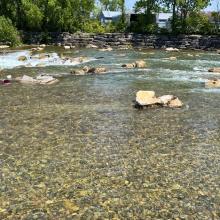 photo of Horsefly Regional Emergency Spillway