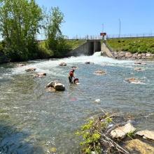 photo of Horsefly Regional Emergency Spillway