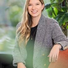 portrait of Geneviève David Watson, ESG Director, at Englobe